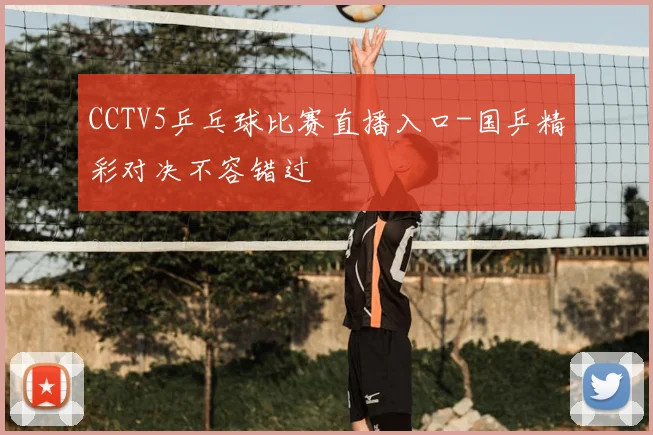 CCTV5乒乓球比赛直播入口-国乒精彩对决不容错过